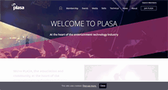 Desktop Screenshot of plasa.org